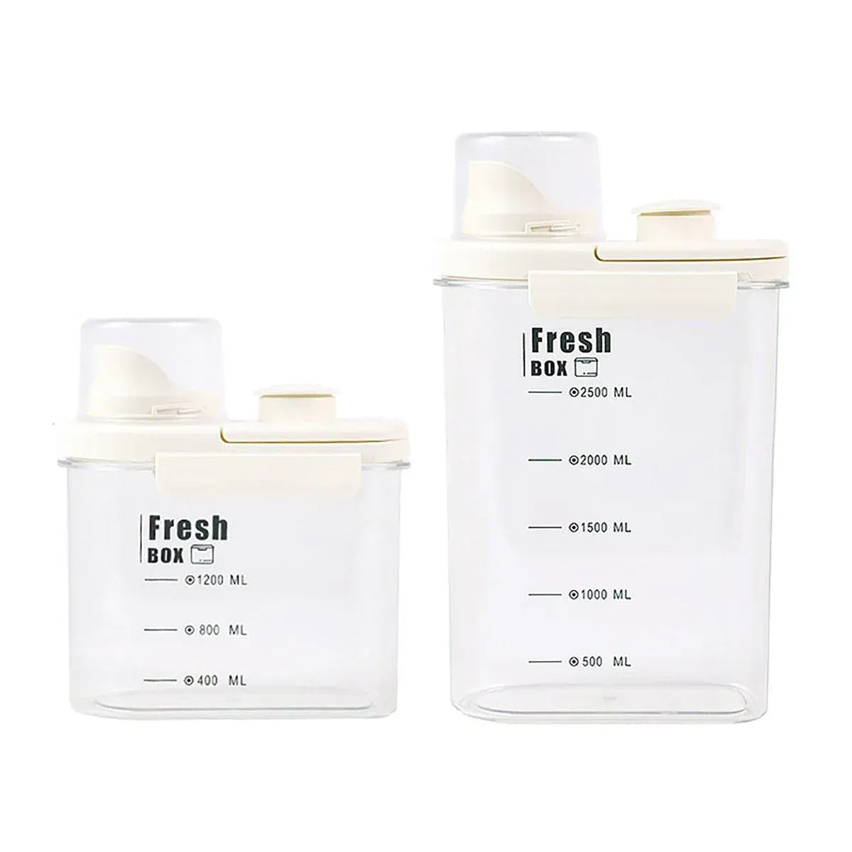 Sealed Moisture-Proof Pet Food Storage Bucket for Cat and Dog Treats Containers - L-2800ml