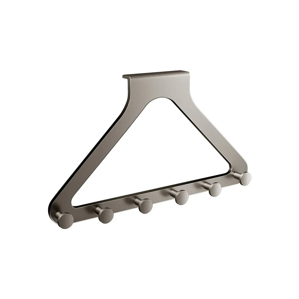 Door Hanger Hook Rack Over The Door Organizer with 6 Hooks for Coat Jacket Bag