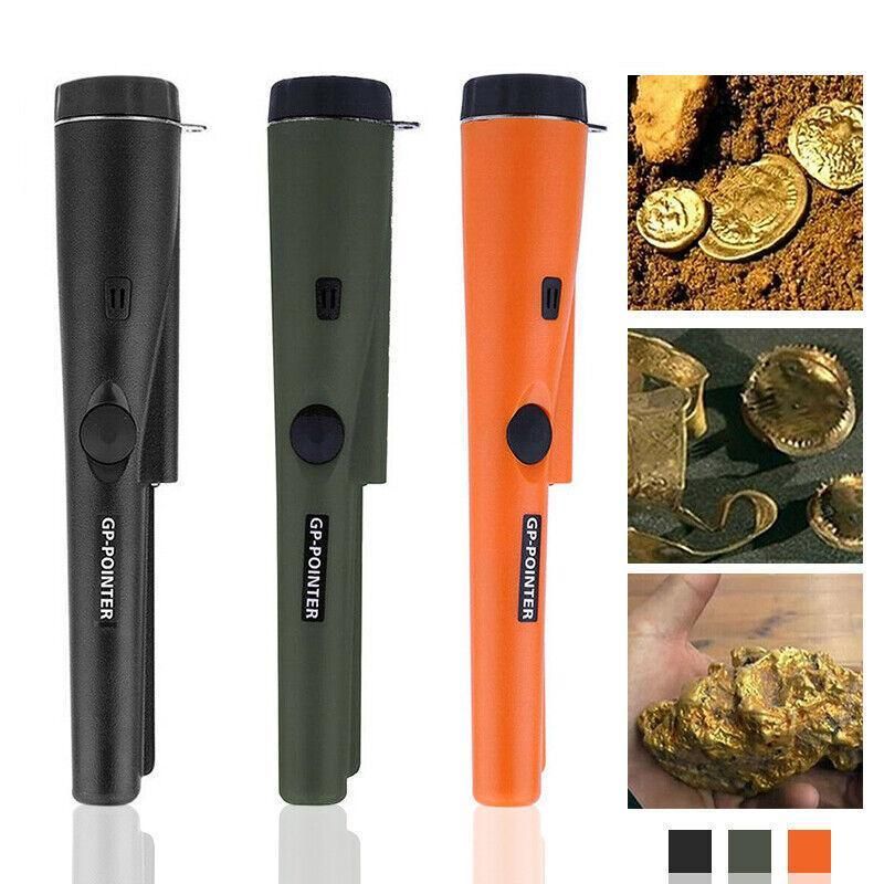 Handheld Waterproof Metal Detector Automatic Pinpointer Treasure Hunter Au Stock - Black