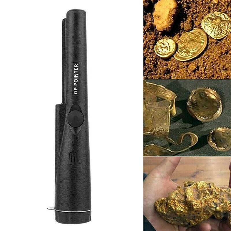 Handheld Waterproof Metal Detector Automatic Pinpointer Treasure Hunter Au Stock - Black