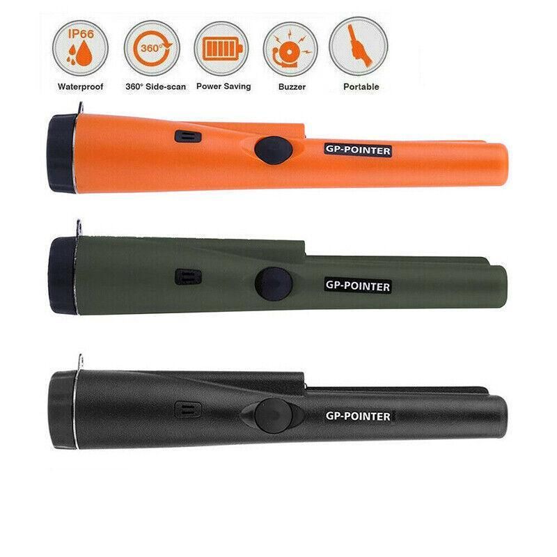 Handheld Waterproof Metal Detector Automatic Pinpointer Treasure Hunter Au Stock - Black