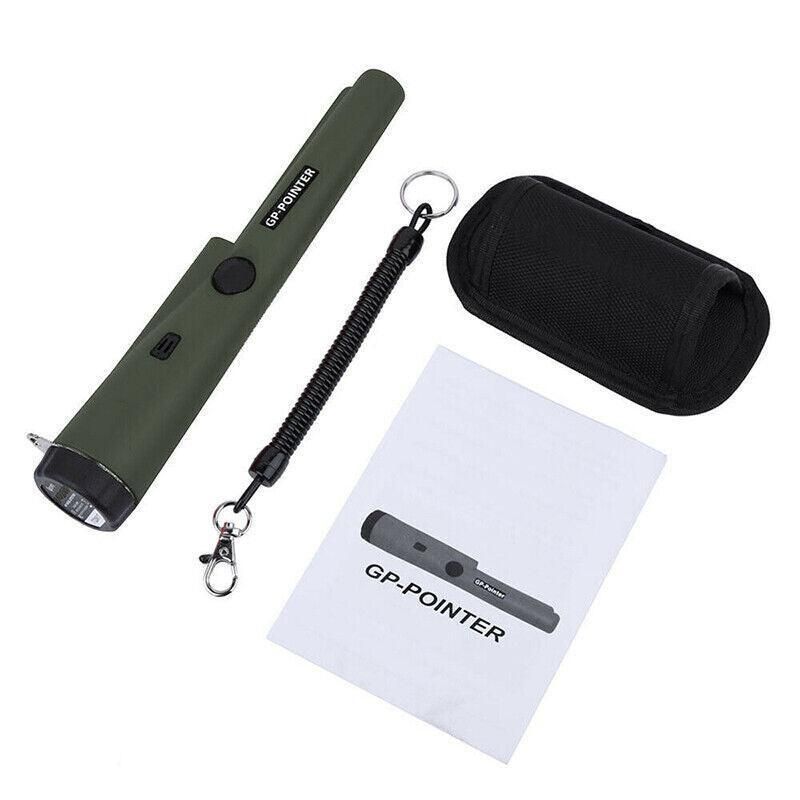 Handheld Waterproof Metal Detector Automatic Pinpointer Treasure Hunter Au Stock - Green