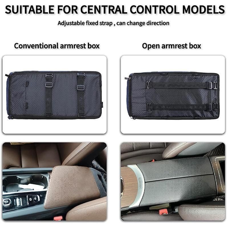 Car Pet Seat Auto Seat Center Console Dog Cat Nest Pad Removable Pet Carrier - Blue