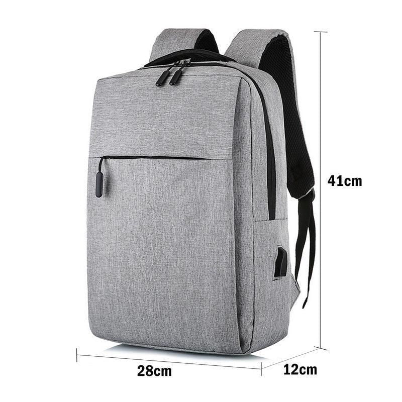 Waterproof Laptop Backpack Bag for Men Women School Travel Business Use - Red 1 Zipper