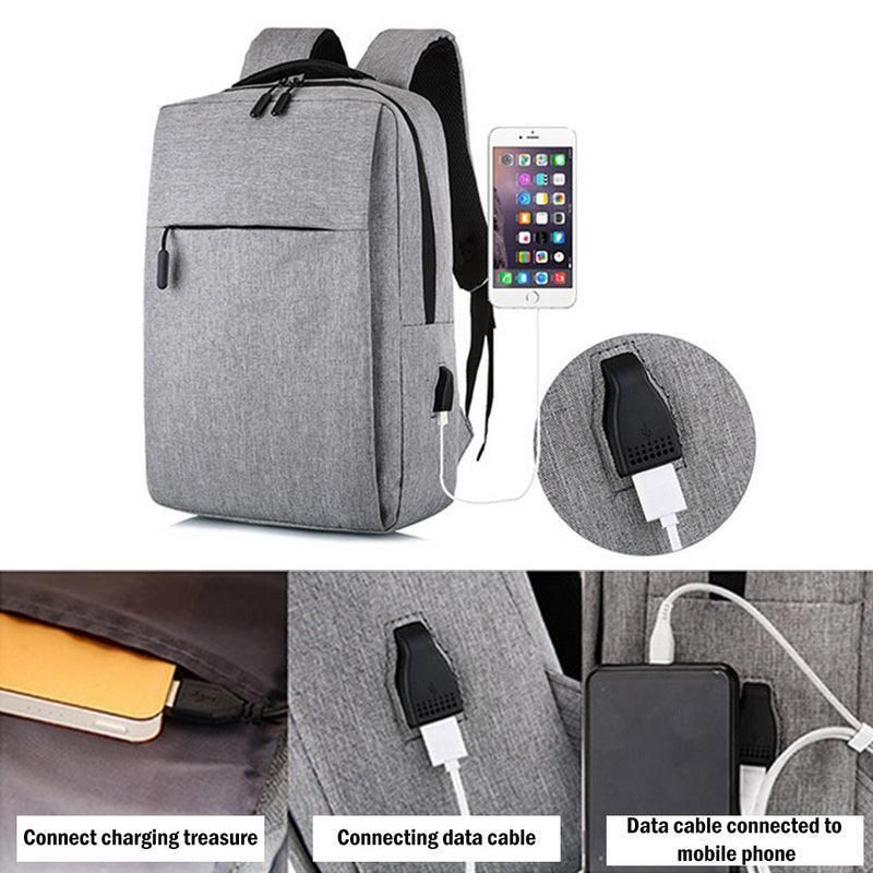 Waterproof Laptop Backpack Bag for Men Women School Travel Business Use - Red 1 Zipper