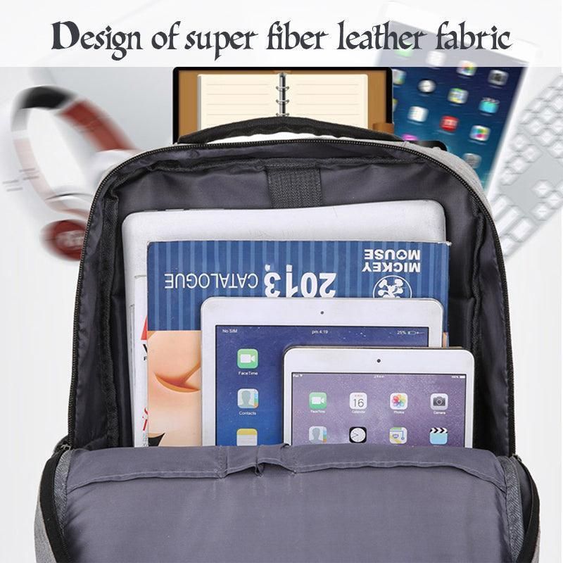 Waterproof Laptop Backpack Bag for Men Women School Travel Business Use - Red 1 Zipper