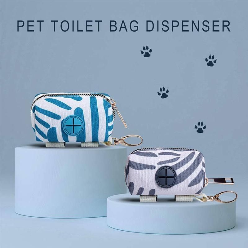 Essential Outdoor Dog Poop Bag Holder for Easy Cleanup - Green
