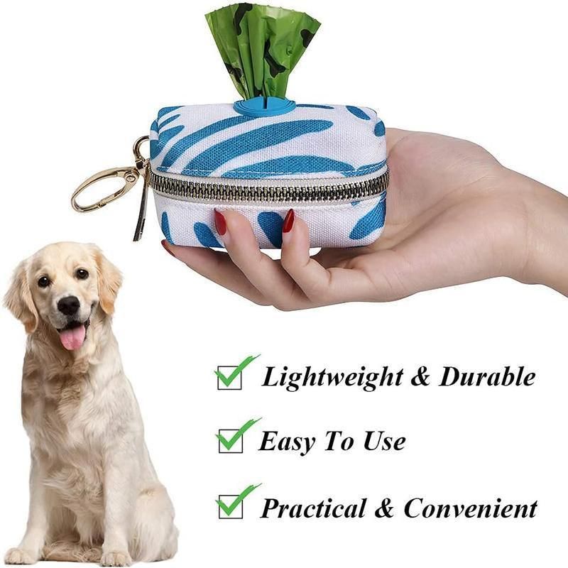 Essential Outdoor Dog Poop Bag Holder for Easy Cleanup - Green