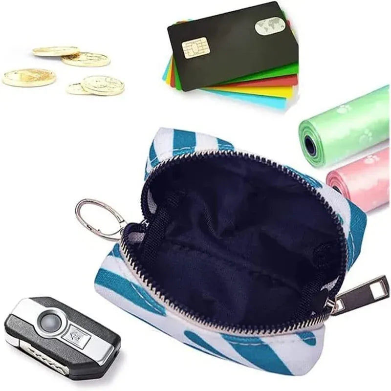 Essential Outdoor Dog Poop Bag Holder for Easy Cleanup - Green