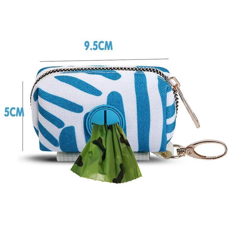 Essential Outdoor Dog Poop Bag Holder for Easy Cleanup - Grey