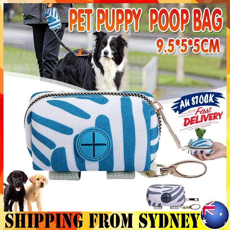 Essential Outdoor Dog Poop Bag Holder for Easy Cleanup - Grey