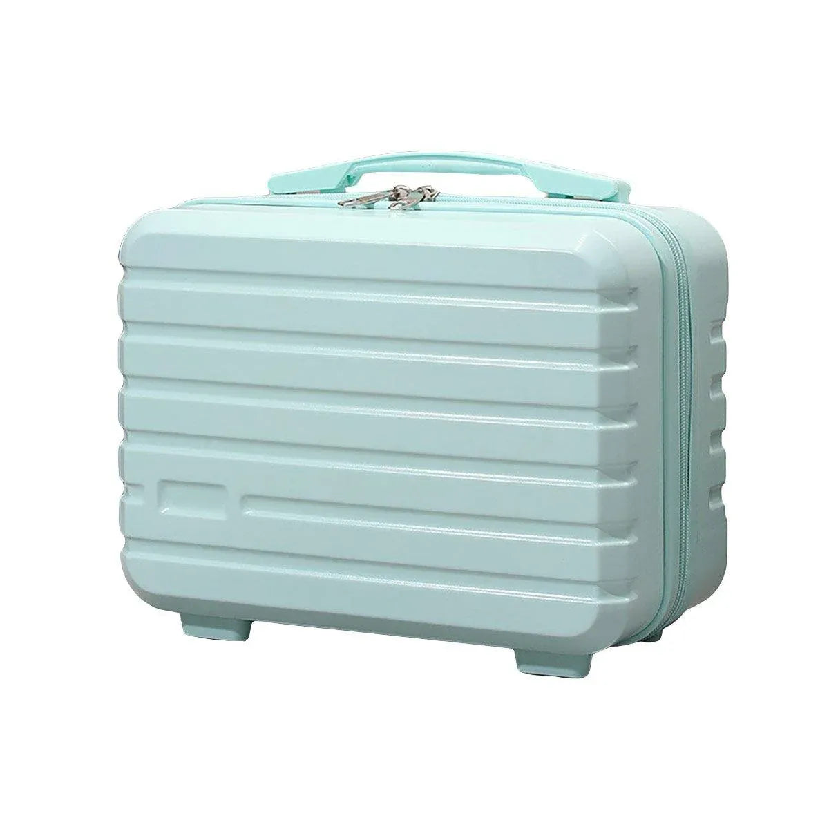 Portable 14 Inch Suitcase Mini Small Travel Storage Hand Gift Box - Blue