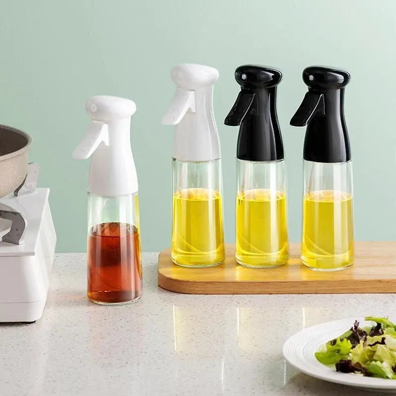 Olive Oil Sprayer Dispenser Cooking Baking BBQ Spray Bottle Kitchen Tool HG - Black