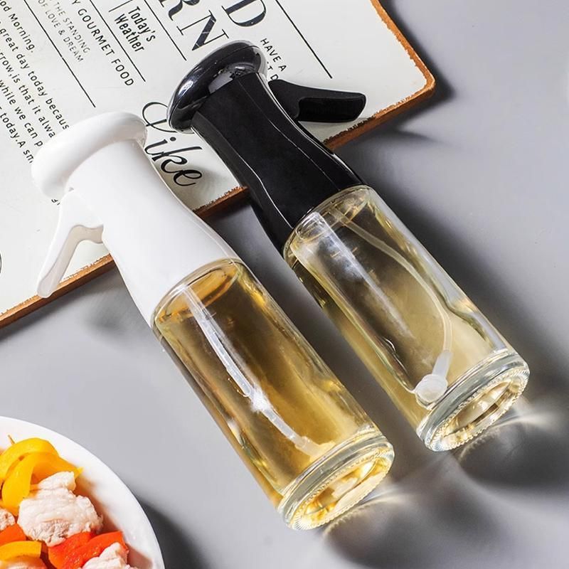 Olive Oil Sprayer Dispenser Cooking Baking BBQ Spray Bottle Kitchen Tool HG - White