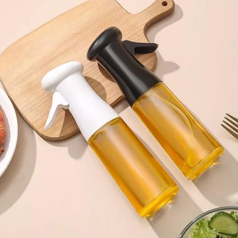 Olive Oil Sprayer Dispenser Cooking Baking BBQ Spray Bottle Kitchen Tool HG - White