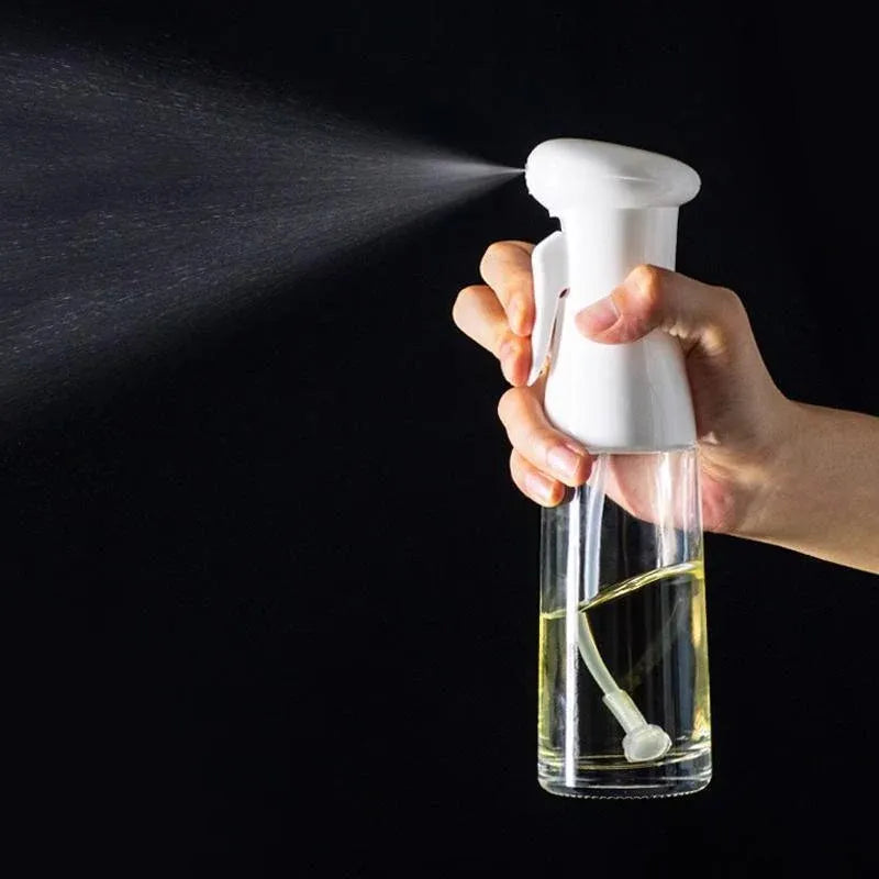 Olive Oil Sprayer Dispenser Cooking Baking BBQ Spray Bottle Kitchen Tool HG - White