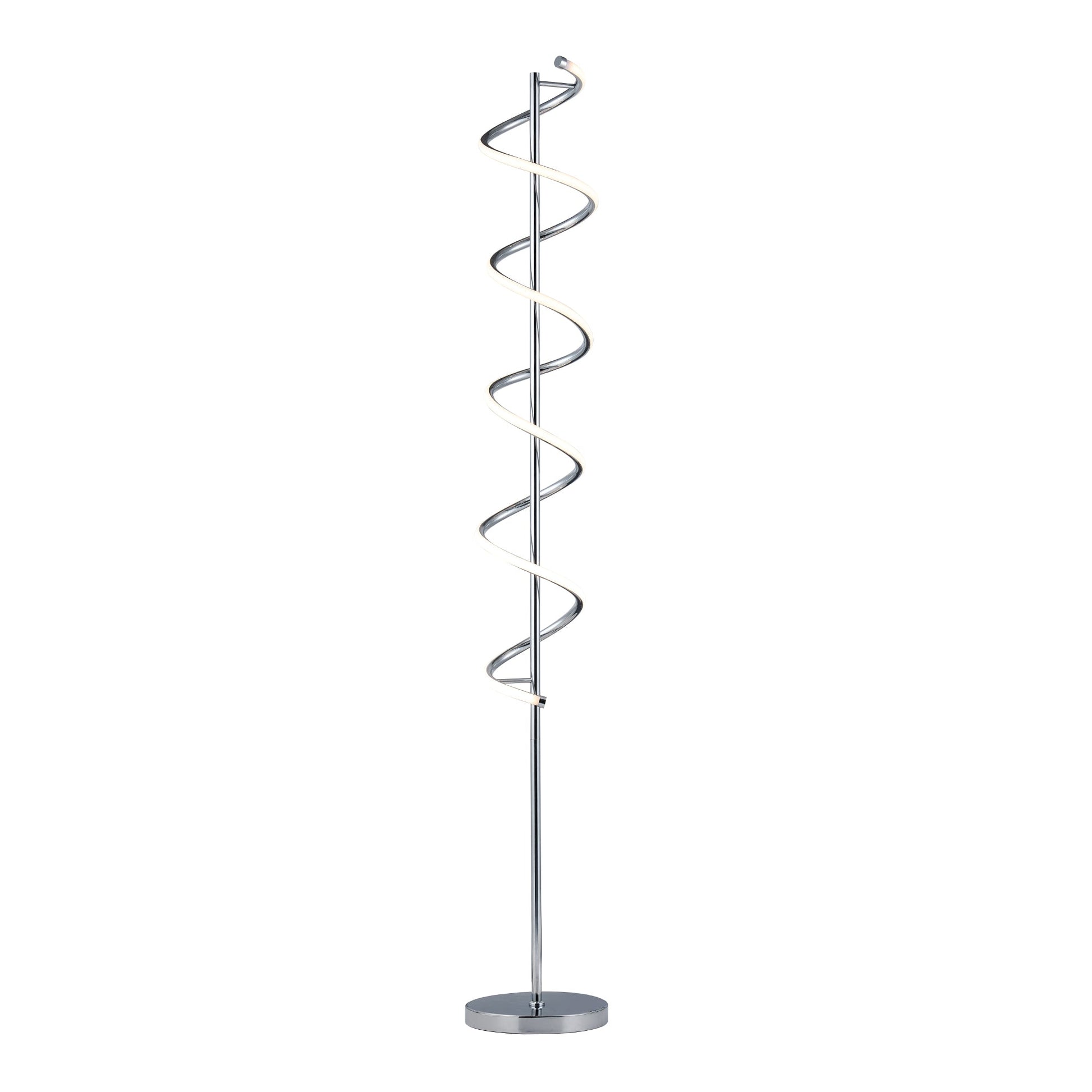 Cirrhi LED Floor Lamp - Chrome