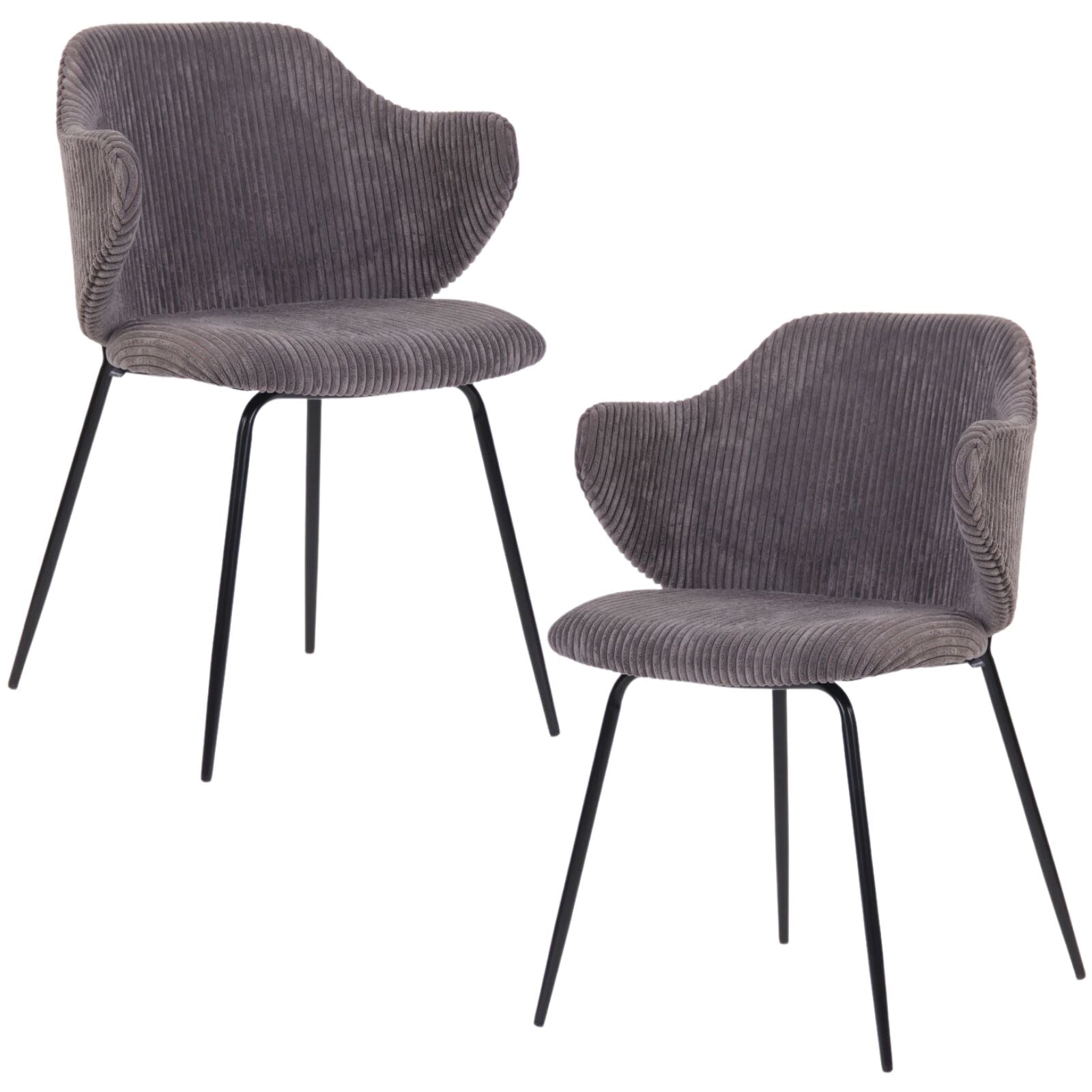 set-of-2-dining-chairs-with-corduroy-cord-fabric-in-dark-grey-lincoln
