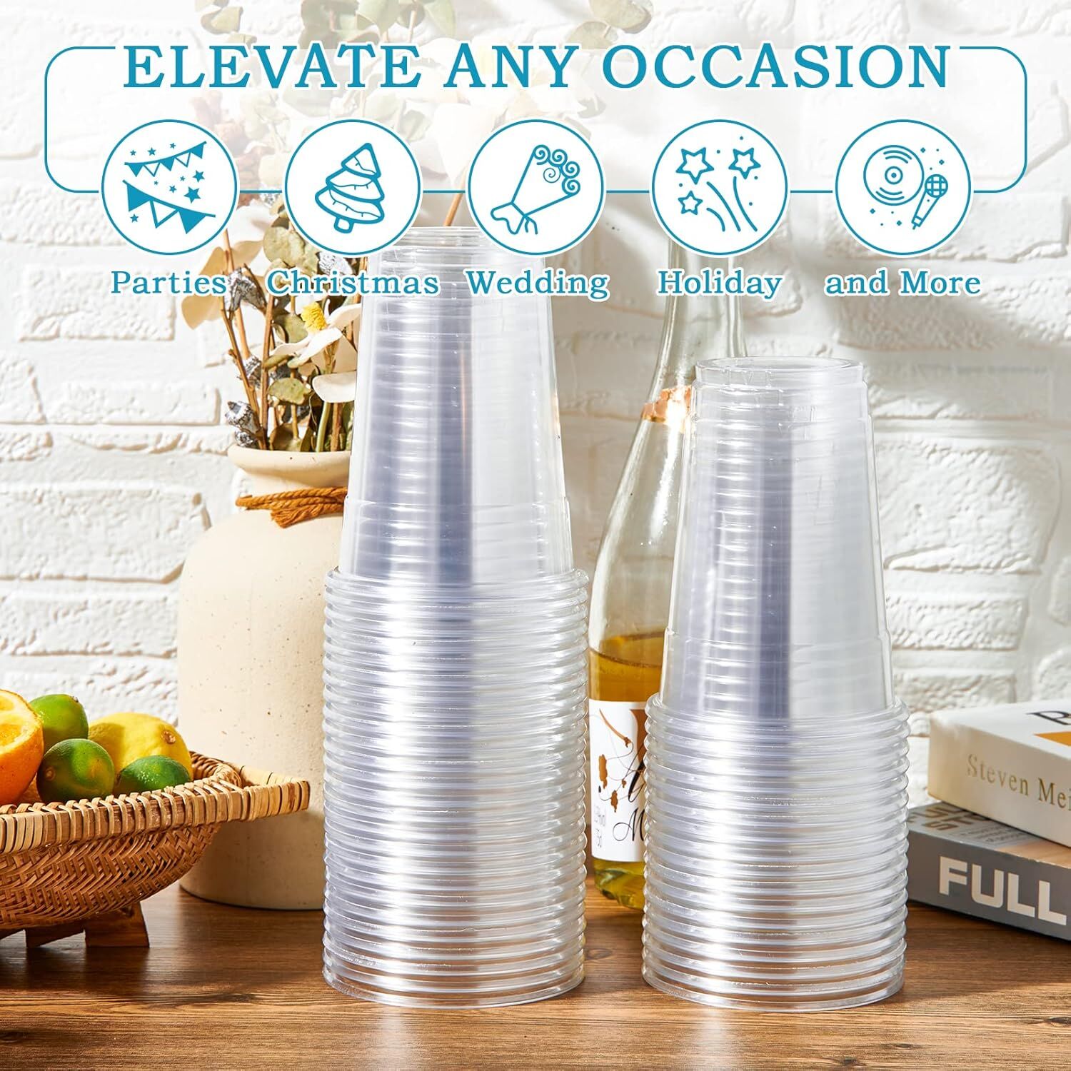 540x-16oz-480ml-premium-plastic-clear-cups-extra-strong-pet-bpa-free www.mallsonline.com.au