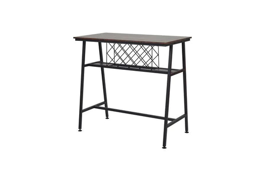 viviendo-dining-table-bar-table-with-wine-storage-rack-industrial-style