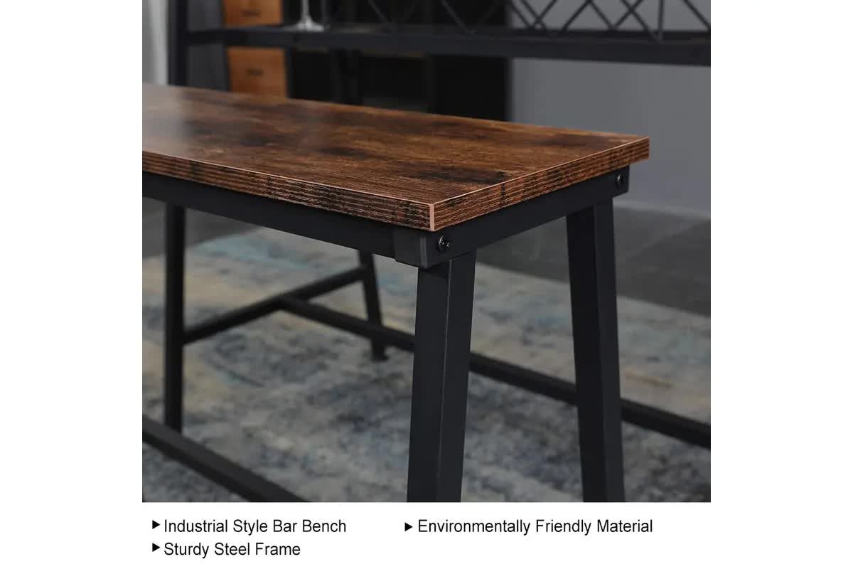 viviendo-dining-table-bar-table-with-wine-storage-rack-industrial-style