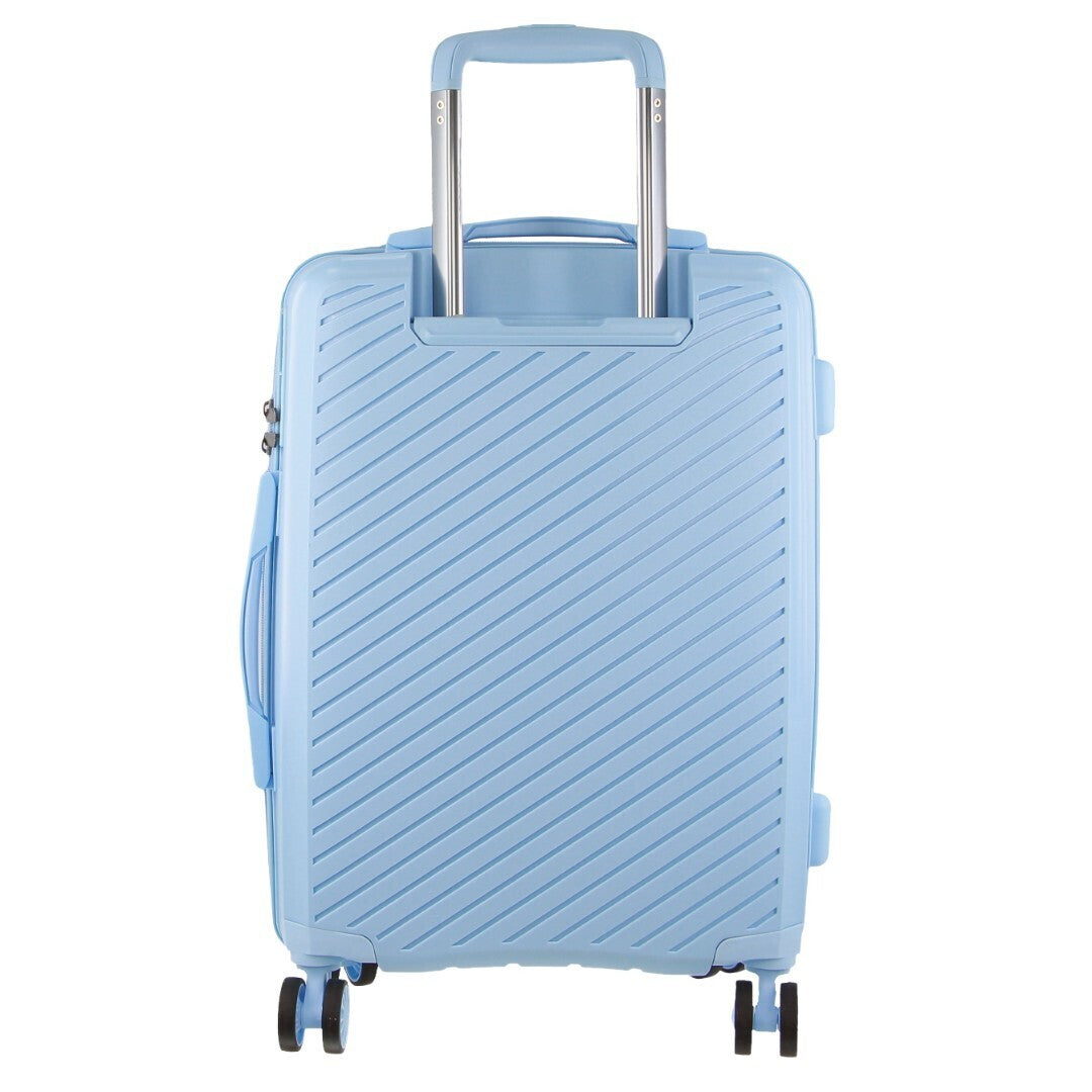 milleni-hardshell-cabin-luggage-bag-travel-carry-on-suitcase-54cm-39l-blue at www.mallsonline.co.au