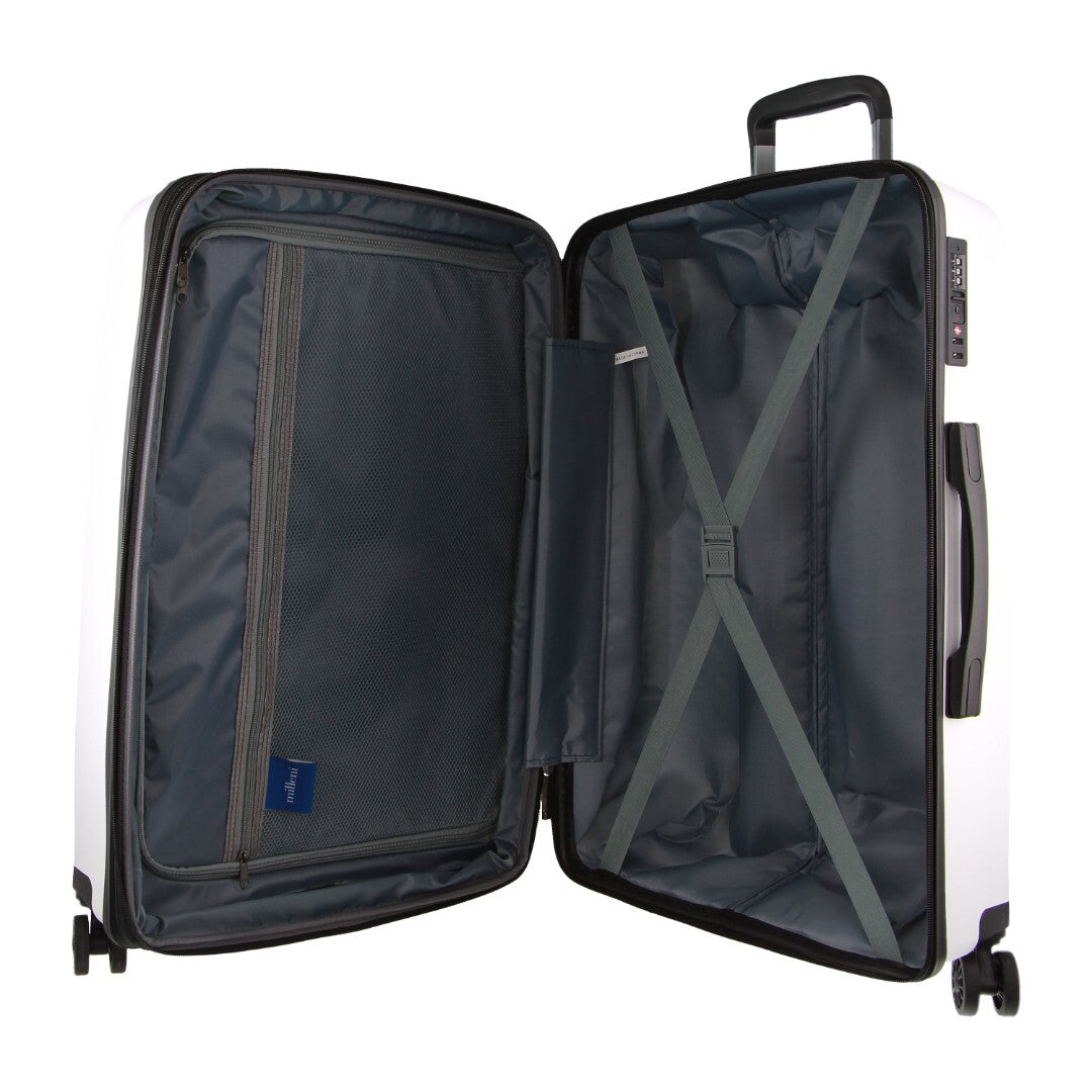 milleni-hardshell-checked-luggage-bag-travel-suitcase-65cm-82-5l-white at www.mallsonline.co.au