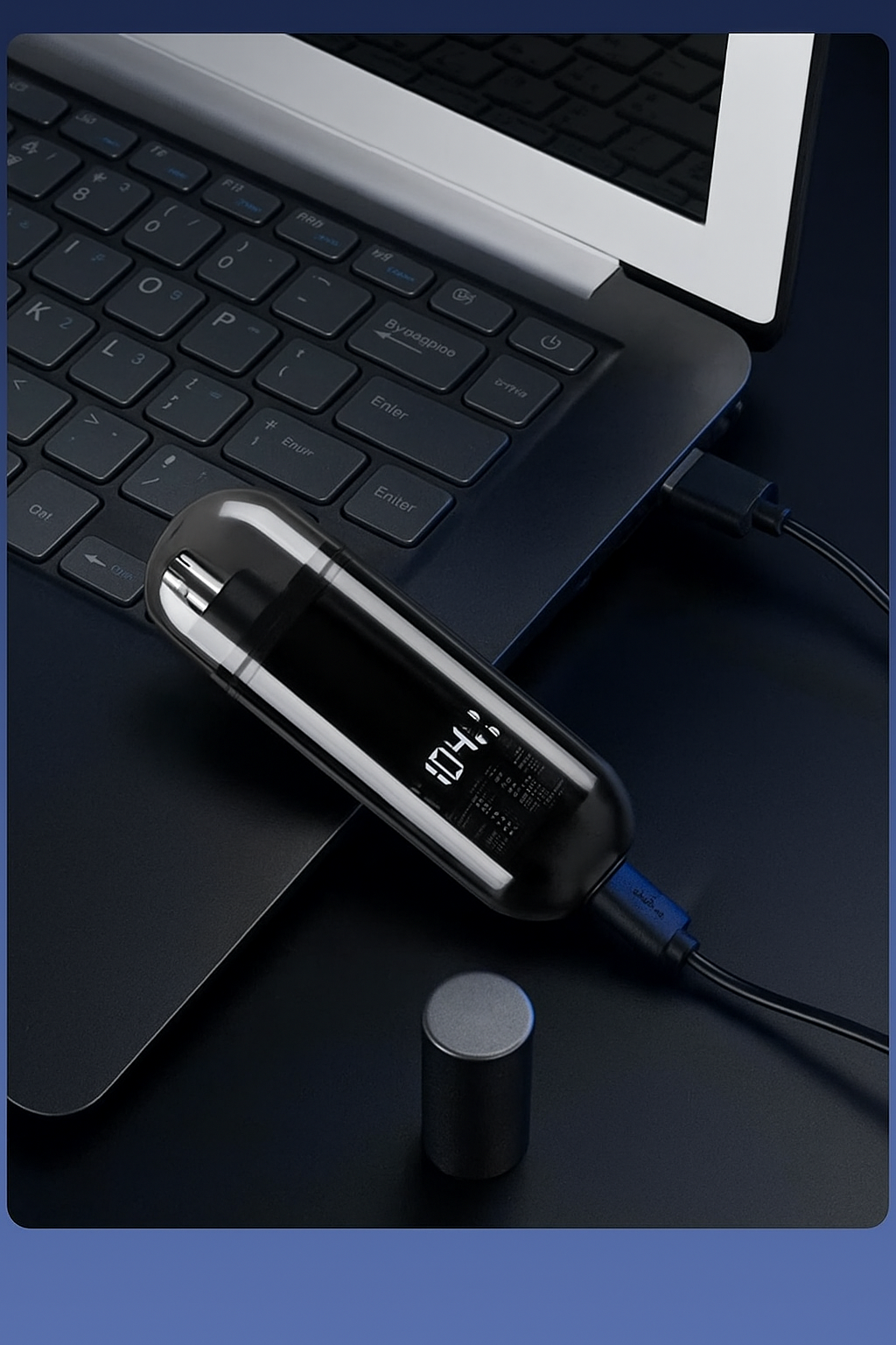 handheld-portable-nose-hair-trimmer-rechargeable-usb-c-clipper-shaver-in-black www.mallsonline.com.au