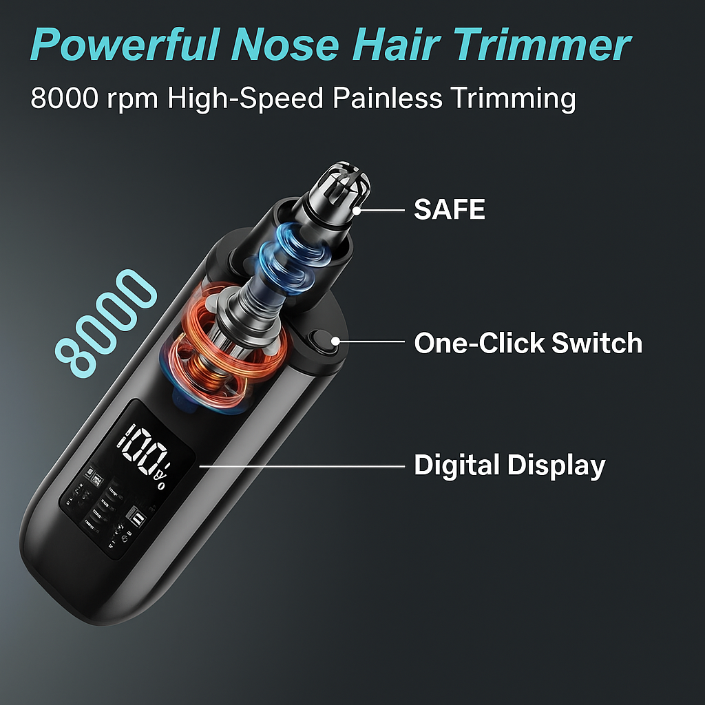 handheld-portable-nose-hair-trimmer-rechargeable-usb-c-clipper-shaver-in-black www.mallsonline.com.au