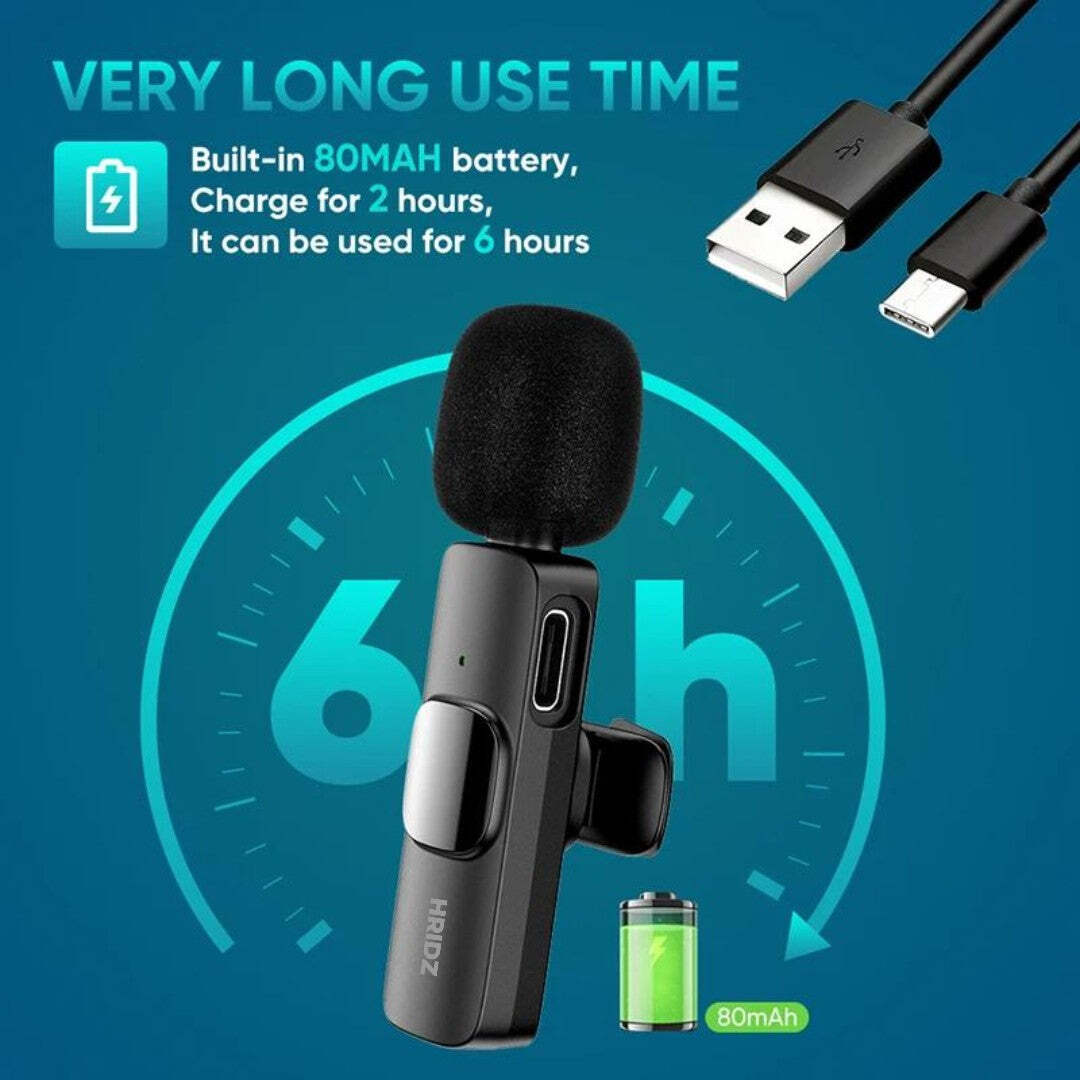 hridz-k9-wireless-rechargeable-1-in-1-microphone-for-lightning-port-devices-recording-interview