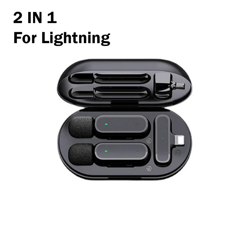 professional-wireless-lavalier-microphone-set-with-portable-charging-box-crystal-clear-audio-2in1-lightning www.mallsonline.com.au
