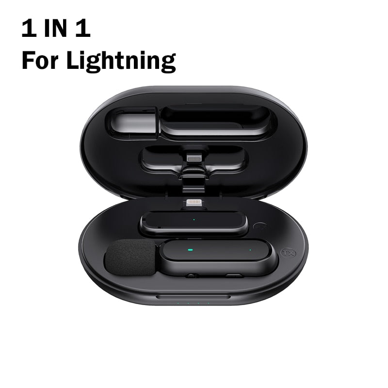 professional-wireless-lavalier-microphone-set-with-portable-charging-box-crystal-clear-audio-2in1-lightning www.mallsonline.com.au