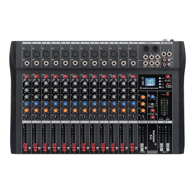 hridz-12-channel-mixing-console-live-studio-audio-dj-mixer-sound-board-usb-interface www.mallsonline.com.au