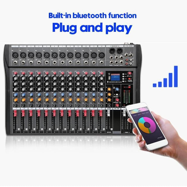 hridz-12-channel-mixing-console-live-studio-audio-dj-mixer-sound-board-usb-interface www.mallsonline.com.au