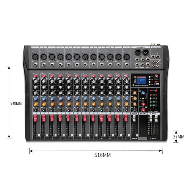 hridz-12-channel-mixing-console-live-studio-audio-dj-mixer-sound-board-usb-interface www.mallsonline.com.au