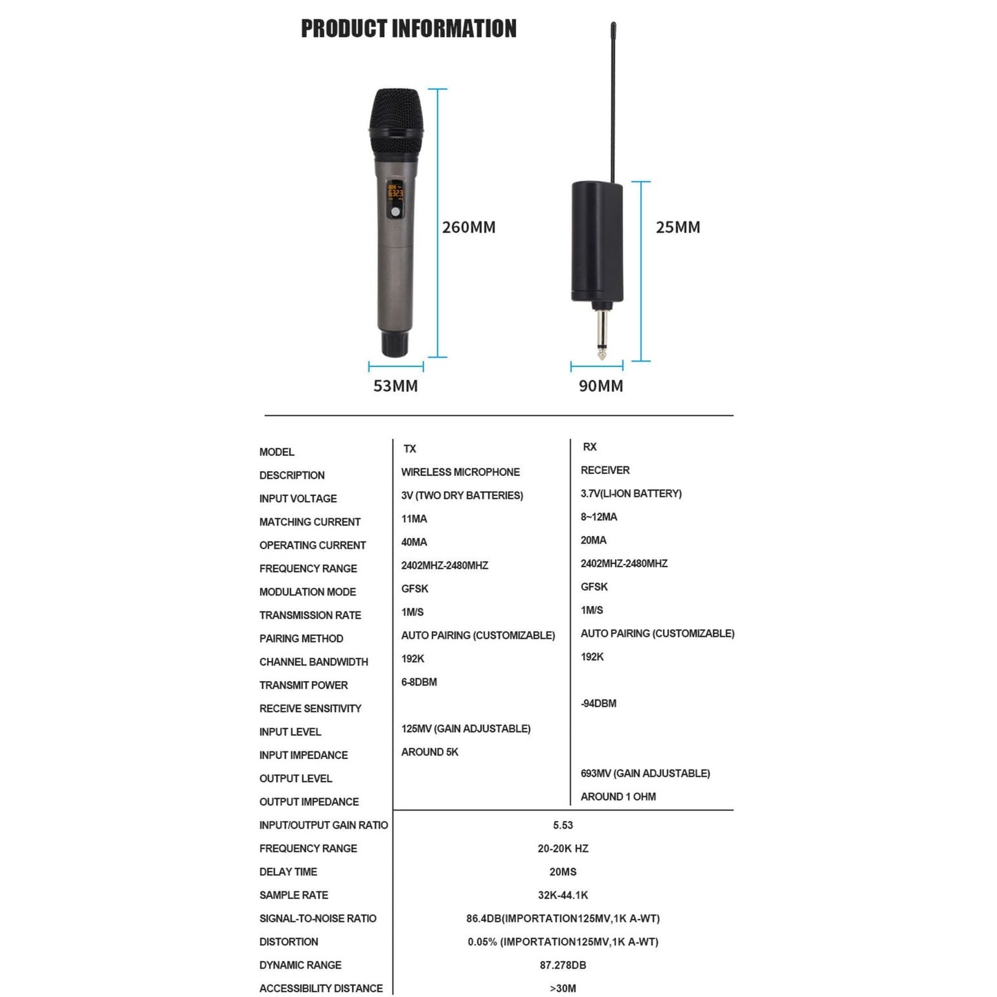 hridz-rechargeable-uhf-dual-channel-wireless-microphone-system-for-performances www.mallsonline.com.au