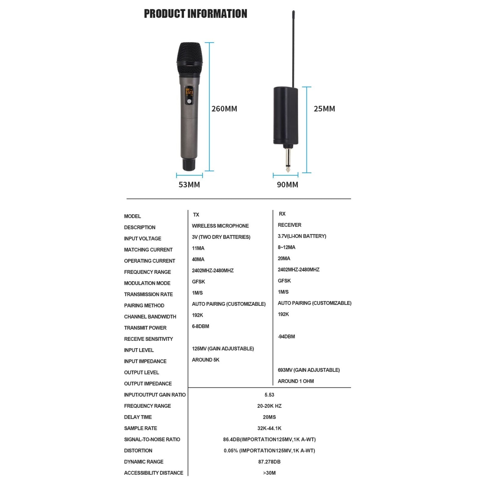 hridz-rechargeable-uhf-dual-channel-wireless-microphone-system-for-performances www.mallsonline.com.au
