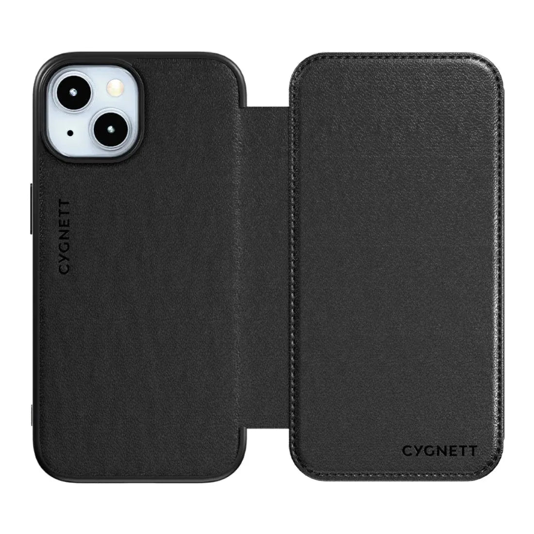 Cygnett MagWallet Magnetic Wallet Case for iPhone 15 Plus- Black