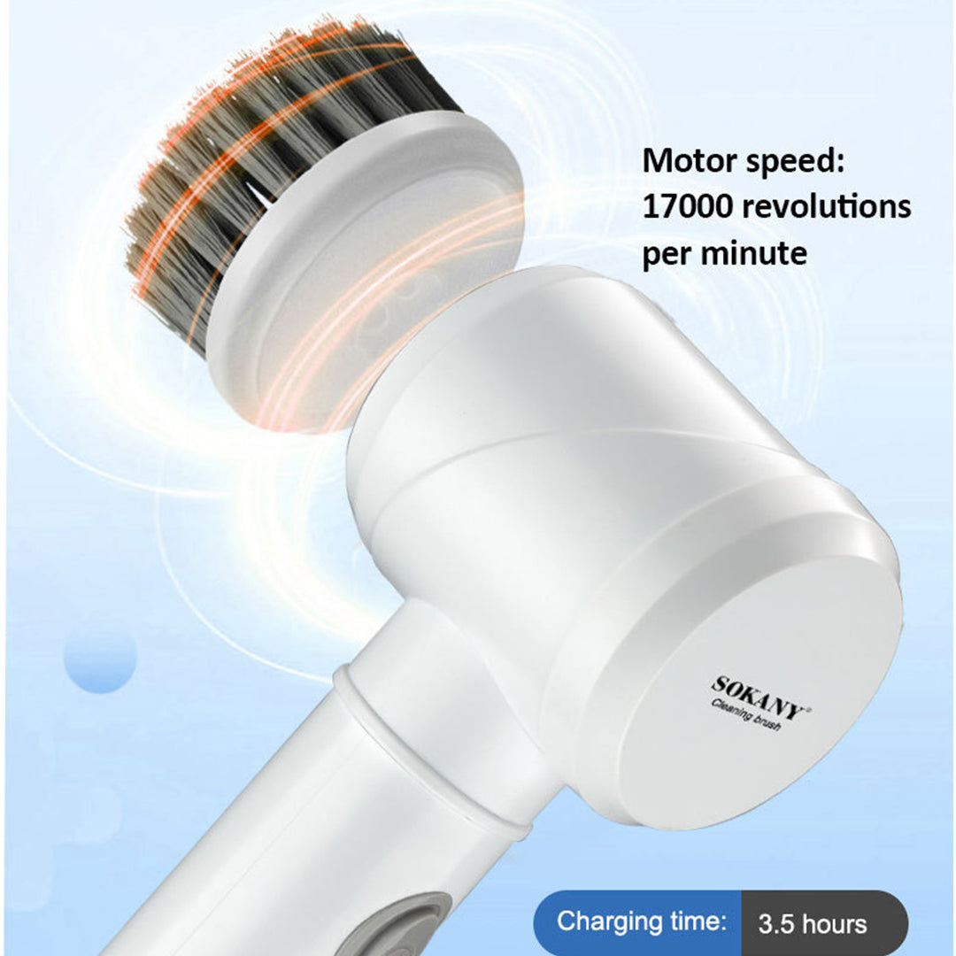 Sokany 5-in-1 Handheld Kitchen Scrubber Multi-Function Cleaning Tool