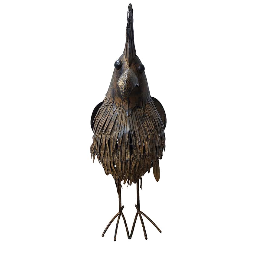 Rustic Cockatoo Garden Statue 66cm