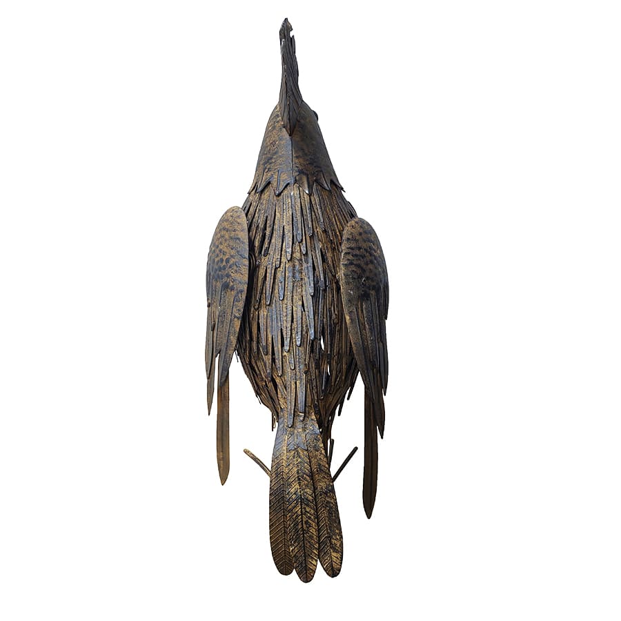 Rustic Cockatoo Garden Statue 66cm