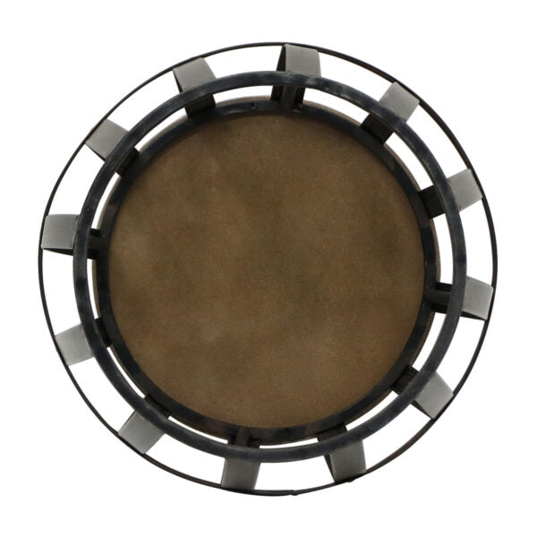 industro chic barrel stool 45cm
