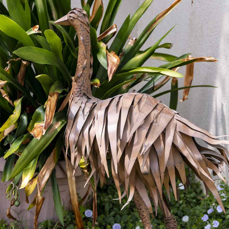 Set 2 Large Assorted Emus Garden Statue 37x58cm