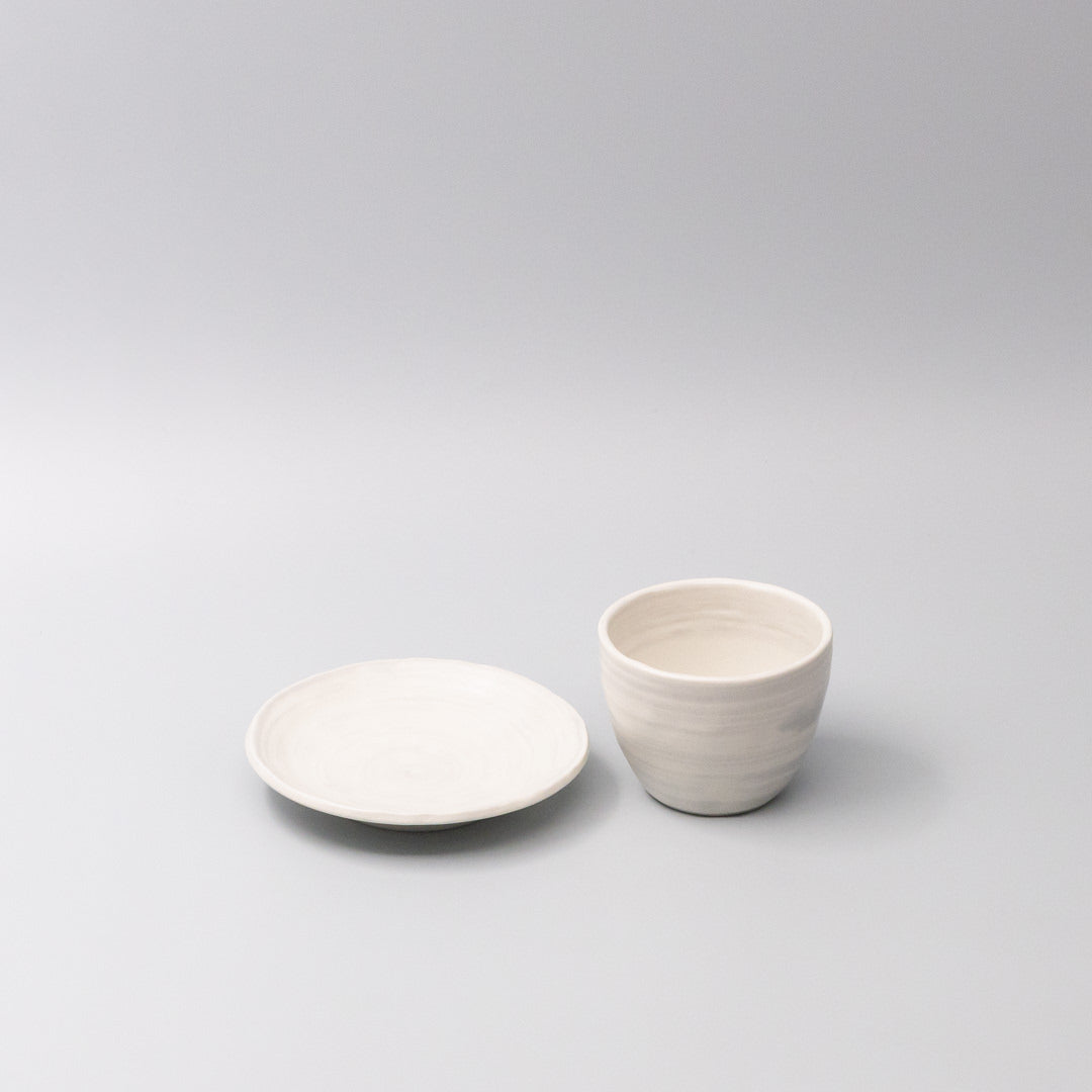 Saucer 14cm Washed White