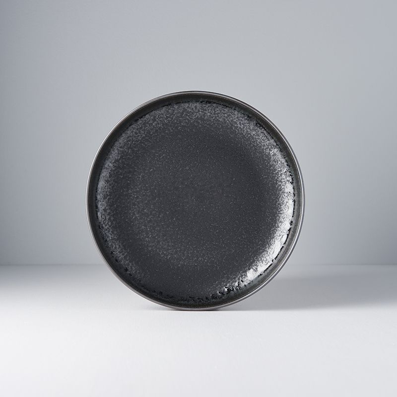 Plate High Rim 22cm Matt and Shiny Glaze