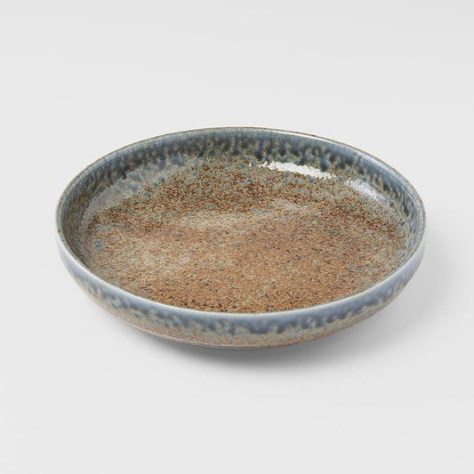 Plate High Rim 22cm Earth & Sky Glaze