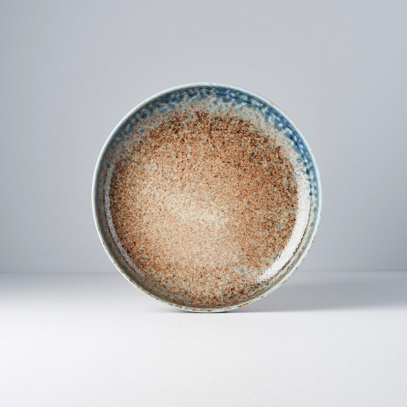 Plate High Rim 22cm Earth & Sky Glaze