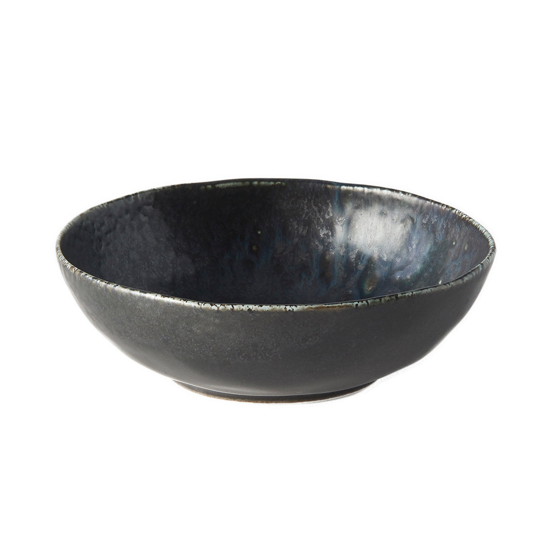 Bowl Oval 14cm BB Black Glaze