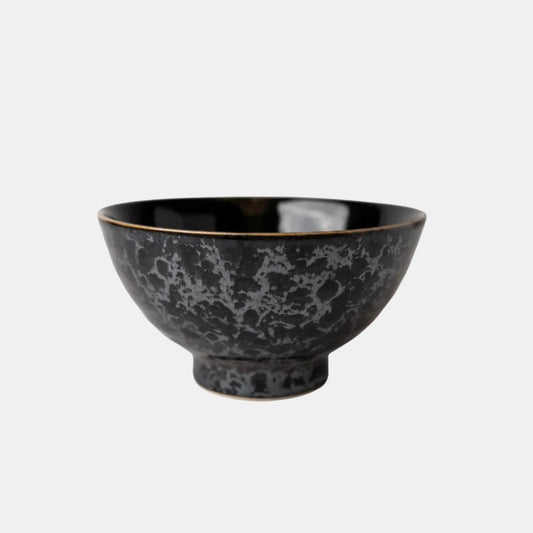 Bowl 18cm Black Meteor Glaze