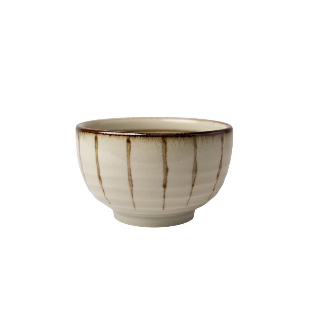 Udon Bowl 16cm Cream Bisque Glaze